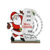 Santa Claus Christmas Countdown Calendar Cartoon Christmas Advent Calendar  Holiday Party