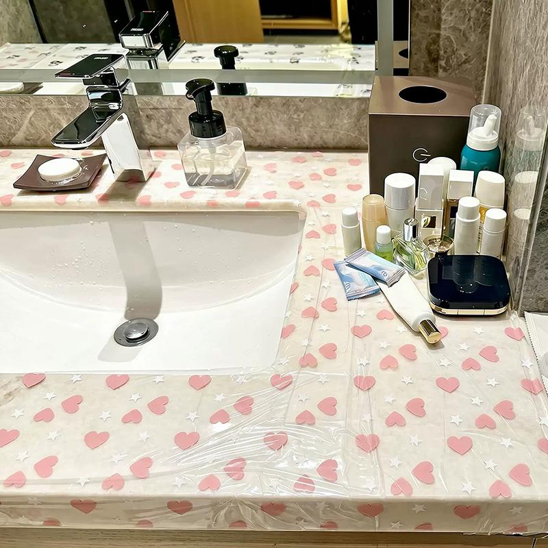 Disposable Protective Film Toilet Seat Covers Waterproof Easy Tearing Suitable For Dental, Bathroom, And El Applications