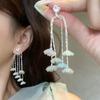 Super Fairy Lily of the Valley Fringed Long Earrings, Fresh and Sweet, High-end Niche Design, New Earrings Wholesale