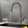 304 Stainless Steel Pull-out Kitchen Faucet