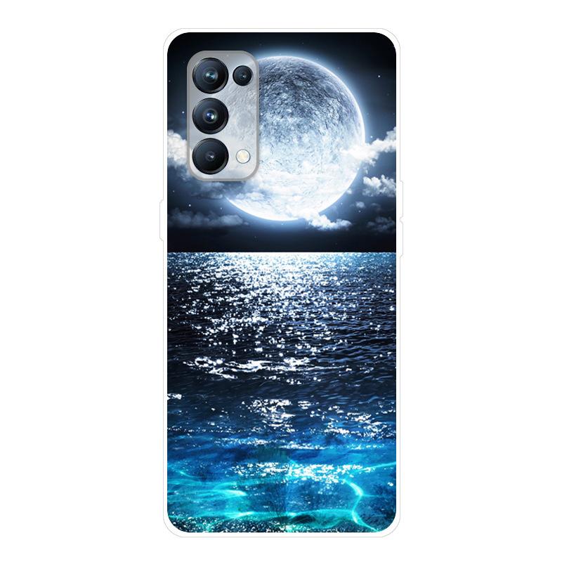For OPPO Reno 5 Reno5 Pro 5G Case Soft Silicone Back Case Coque for OPPO Reno 5 Pro 5G Phone Cover Shockproof Fundas for Reno 5