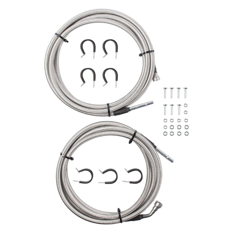 Stainless Steel Flexible Braided Quick Fix Fuel Line Kit For 1500 DIY Automotive Repair 15946187 QFF0004SS 819-875
