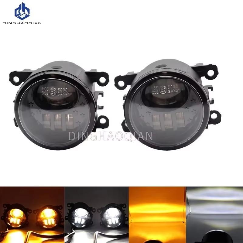 1Pair Car Front Foglight Fog Lamp Daytime Running Lights For Ford Focus 2009 2010 2011 2012 LED Fog Lights H11 12V