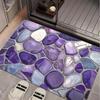 Tappetino per Pavimento Antiscivolo e Assorbente in Fango Diatomaceo e Marmo, Stile Nordico, per Bagno