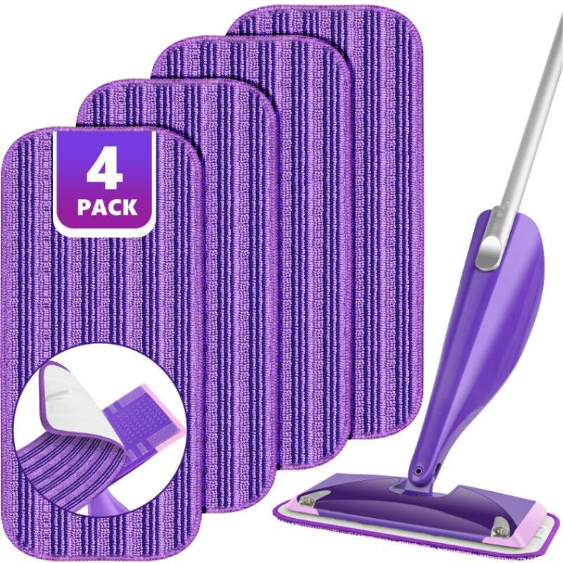 For Flash Powermop Mop Pad Reusable Fibers For Daily Cleaning Home Office