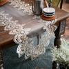 New Lace Table Flag Mesh Hollowed Out Dining Table Flag Coffee Table TV Cabinet Tablecloth European Style Decorative Towel TV Cabinet Cover Cloth