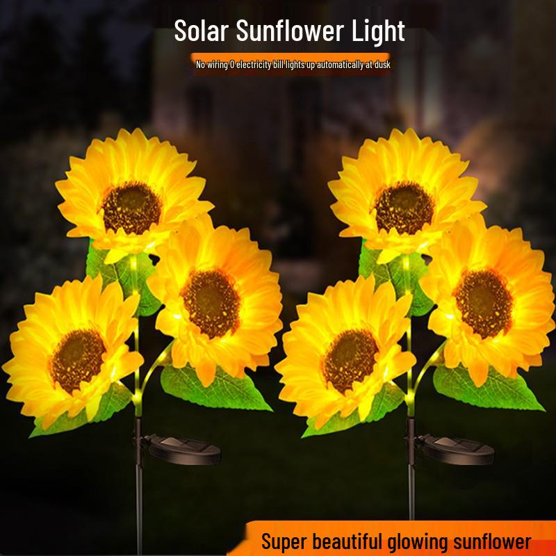 Outdoor Color-Changing LED Jellyfish Garden Lights with Solar Fiber Optics