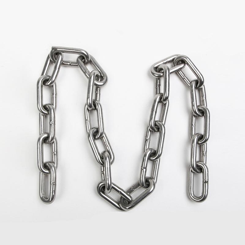 304 Stainless Steel Coarse Chain: Pet Dog, Iron Ring, Chandelier, Tag, and Clothes Drying Chain