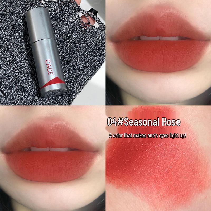 CACE Light Velvet Matte Nude Lipstick - Whitening & Affordable Student Makeup