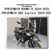 For 800MTX/Explore Compatible Motorcycle Navigation Bar Bracket- Black Color For Motorcycle Parts