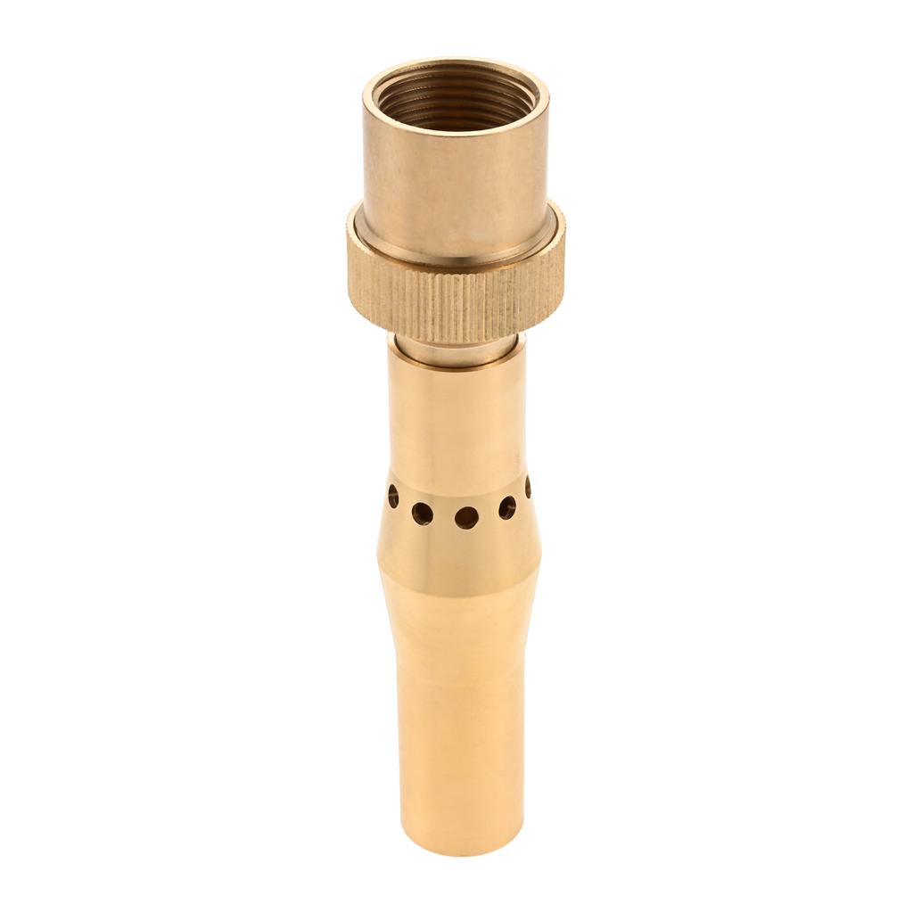 1pc Brass Adjustable Bubbling Fountain Nozzle 1/2" 3/4" 1" Thread Multi-branch Floating Air Spray Head Pond Pool Hotel Parks