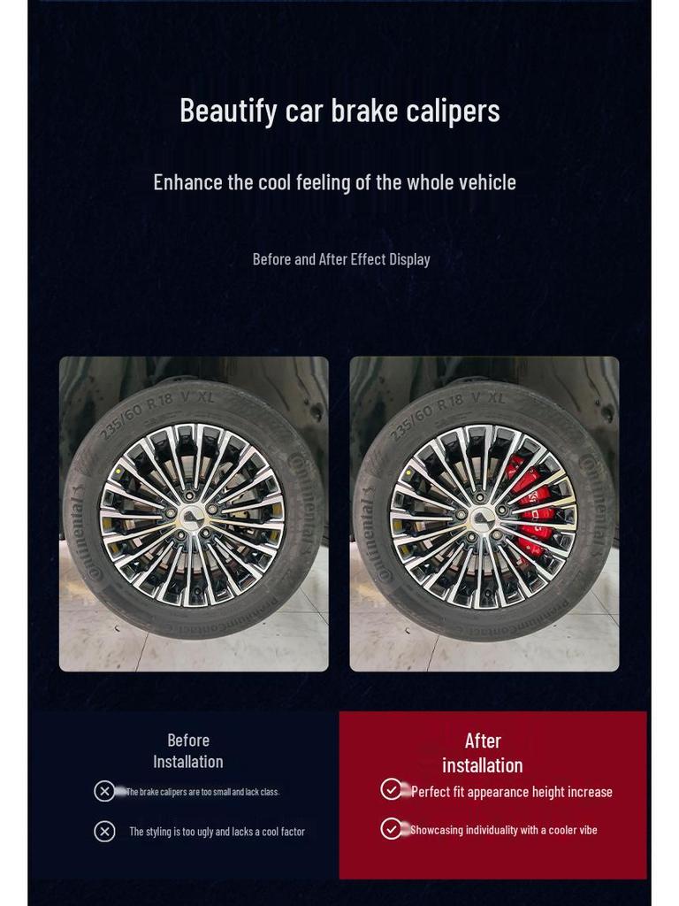 BYD Brake Caliper Covers for Wheel Modification and Personalization