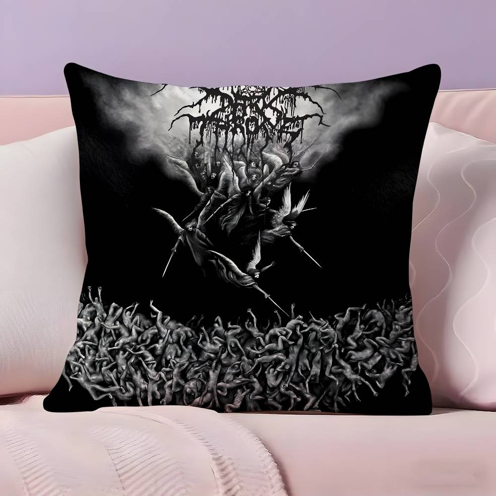 Band D-D-Darkthrones Pillow Case Ultra Soft Skin Friendly Fabric Cloud Like Comfort & Concealed Zipper