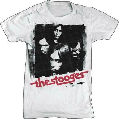 Iggy Pop und The Stooges Gruppenfoto Punk Rock Musikband T-Shirt IGP-1002