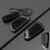 T25Fashion New Double-sided Leather Car Key Case Cover Shell Protection Auto Styling Accessories For VW Volkswagen Golf 8 MK8 Leon