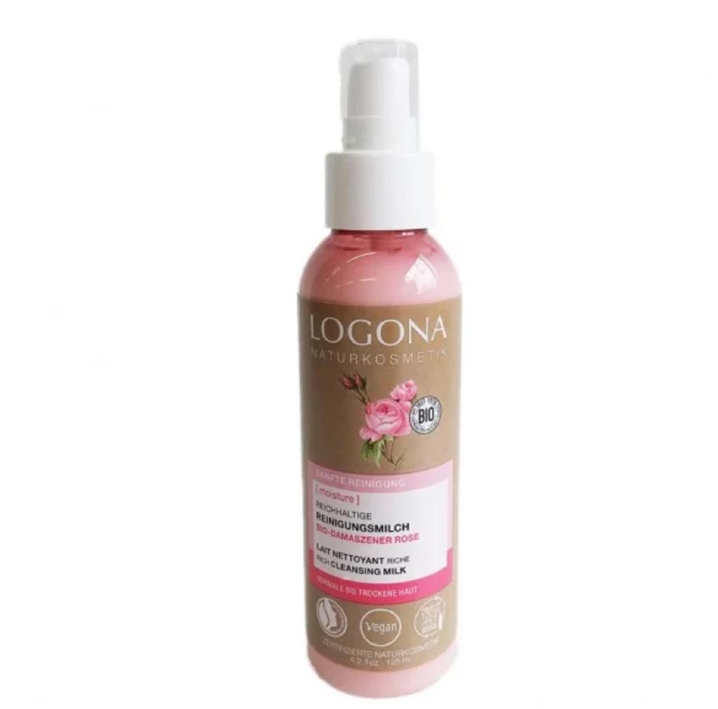 LOGONA Imported from Cleansing Milk 125ml need for double for dry and normal [Officially Japan] <Rose> [No cleansing, skin]