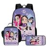 Kpop Witch Hunter Group Schoolbag High Definition Printing Casual Cross Border Light Backpack One Piece Hair