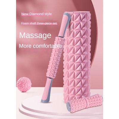 Schaumstoffrollen-Set, Muskelrelaxans, Massagerolle, Fitnessgerät, Keule, Langya-Roller, Yoga-Säule