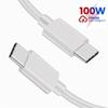 Cable USB PD100W Cable de carga rápida USB C a tipo C para Xiaomi Samsung Huawei MacBook iPad 5A Cable de teléfono móvil Cable USB tipo C