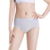 Women's Spring and Summer Cotton Anti Bacterial Extended High Waist Free Briefs