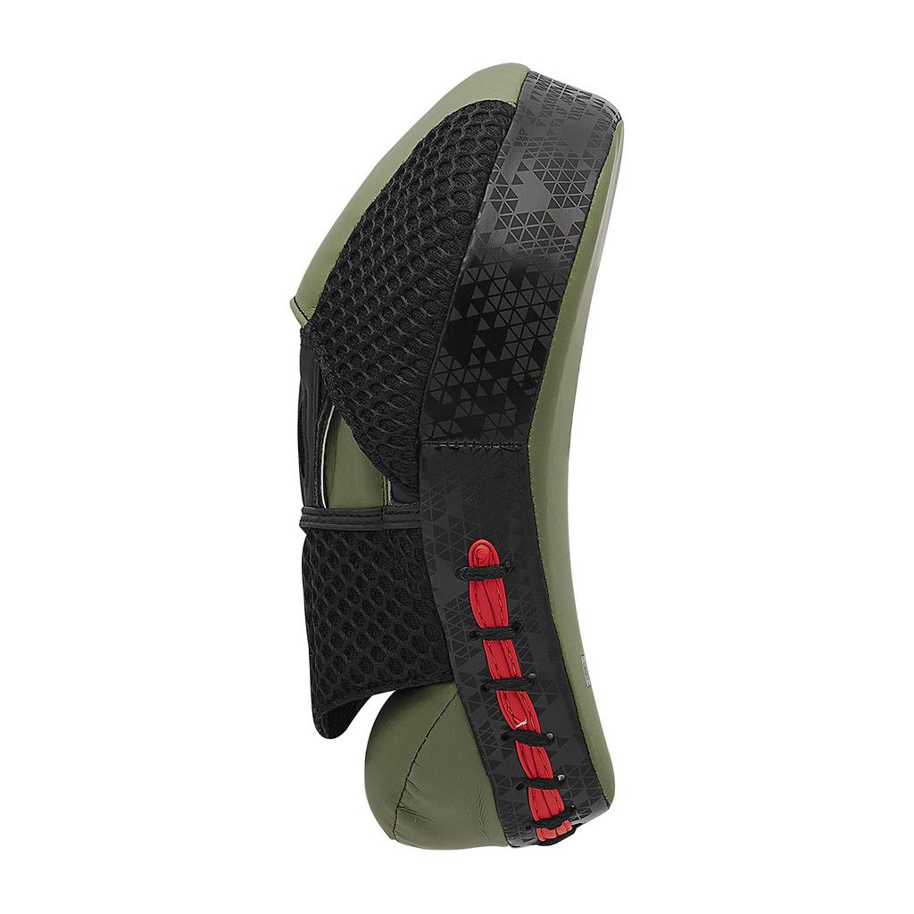 Adidas Combat Sports Boxen und Kampfsport Schlagen Kampf 50 Focus Orbit Standard Pratzen, Pratzen, ADIC50FM, Grün/Schwarz/Im