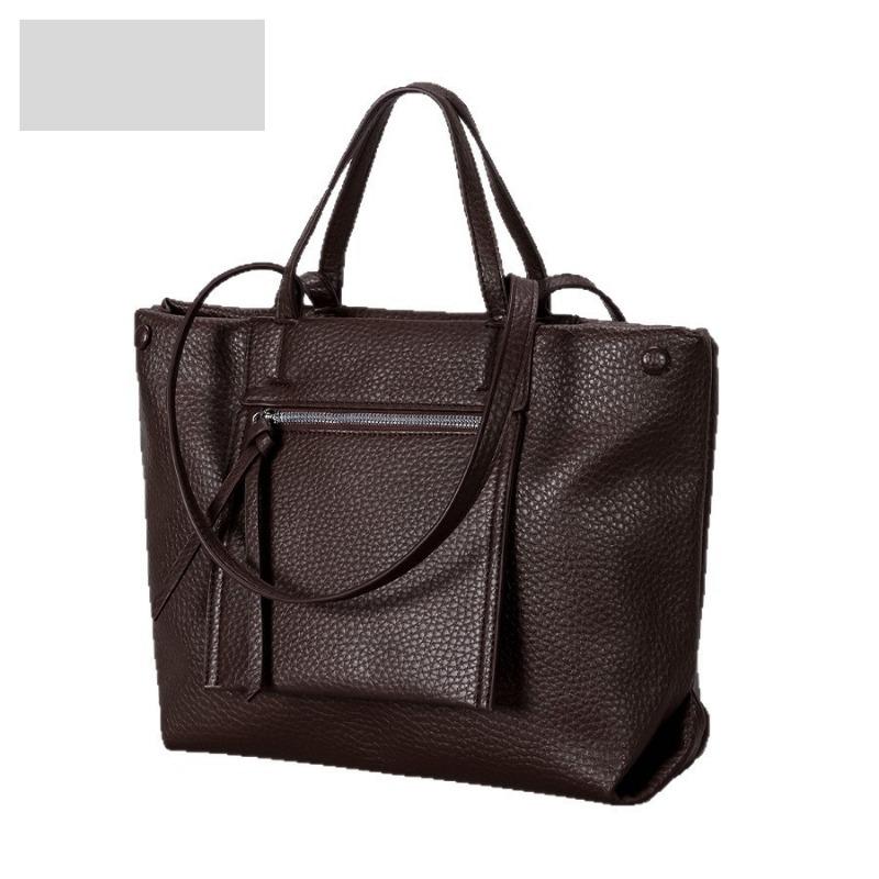 Tragetasche mit großem Fassungsvermögen für den Arbeitsweg Hochwertige und modische Handtasche Lässige Einzel-Schulter-Unterarmtasche