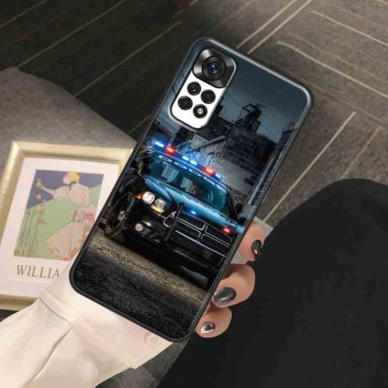 Police Funda For Xiaomi Redmi Note 14 9 10 11 12 13 Pro 9S 10S 11S 12S Redmi 13C 10C 12C 14C Case