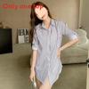 Artistic Womens Short Sleeve Shirt With Modale Fabric For Casual Wear