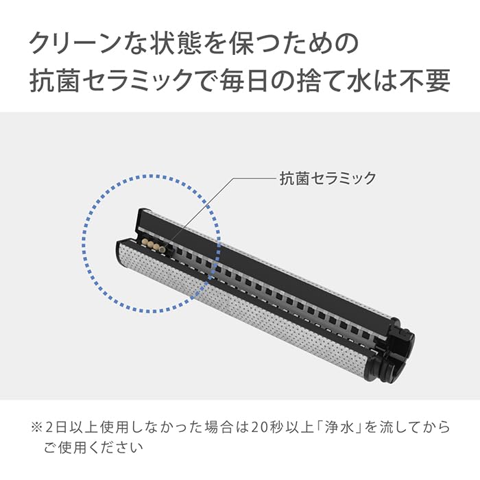 Takagi Mini Neo Water Includes One Purification for Home Removes PFOS and PFOA Faucet-Mounted Purifier, White, Cartridge, H790WT6, Compact, Use,