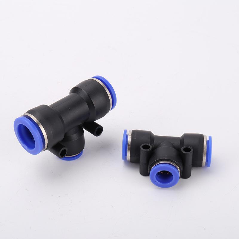 PEG Serie T-Stück Pneumatische Schnellanschlussfittings für Luftschlauch