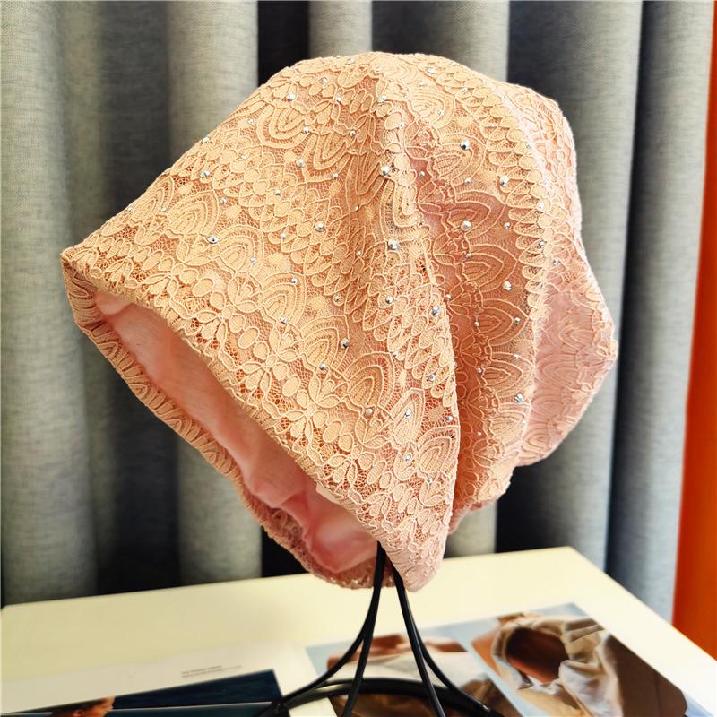 Womens Beanie Lace Turban Soft Sleep Cap Chemo Hats Fashion Slouchy Hat