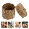 Rustic Woven Flower Basket Handmade Mini Storage Basket Ideal for Gifts Wedding Decor Farmhouse Style Home Party Sundries