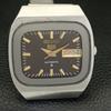 AUTOMATIC VINTAGE SEIKO 5 JAPAN 6309A MENS BROWN COLOR DIAL WATCH a701257-5 R206a-a701257