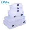 10 Grids Adjustable Transparent Plastic Storage Box for Small Component Jewelry Tool Box