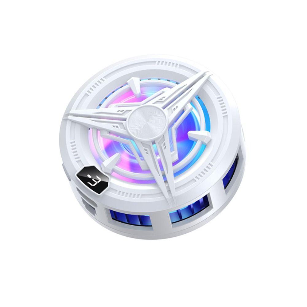 With Blue Light Portable Game Heat Sink Air Cooling LED Light Cooling Fan E-sports Live Streaming