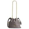 17 Brand Logo Sheepskin Shoulder Bag Small Women Shoulder Bag Gray CDB69-IMSLA