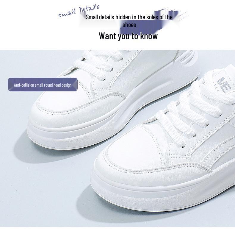 2024 Women's Breathable White Casual Sneakers