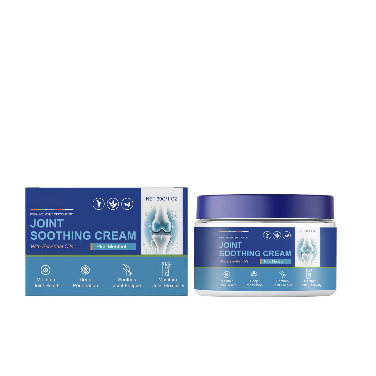 Joint Care Cream: Gentle Care For Wrists, Knees, And Feet; Daily Application And Massage Cream