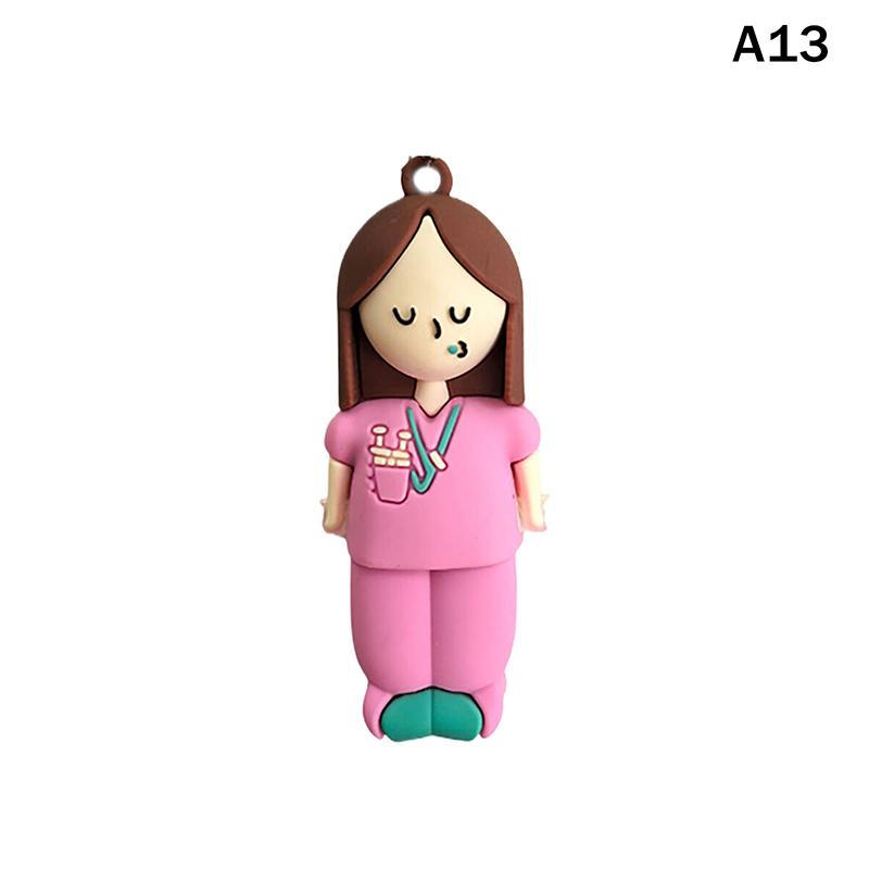 Niedliche Cartoon-Form Medizinische Ampullenflaschenöffner Krankenschwester Arzt Spezial Gummi Spritzenschneider Flaschenöffner Multifunktional