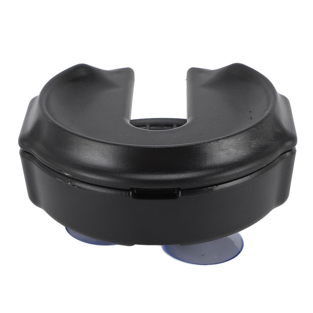 Outdoor Tragbarer Weinglashalter Basisgestell mit 3 Aufsätzen für Boote Picknicks Terrasse Schwarz