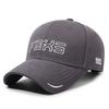 Spring And Autumn Embroidery Alphabet Baseball Cap Hard Top Outdoor Sun Hat Casual Men'S And Women'S Curved Brim Cap Tide