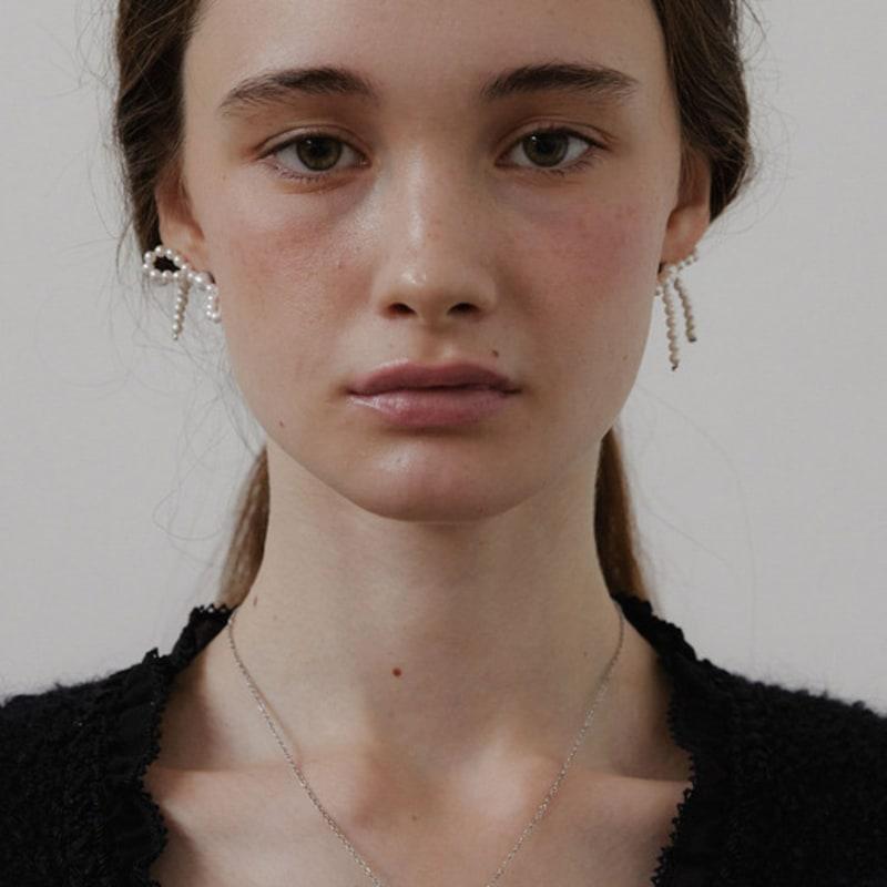 LOVE ME MONSTER Cubic Ring Necklace (L244MNK020)