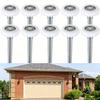 10pcs 6200ZZ Garage Door Bearing Rollers Nylon Garage Door Rollers Ball Bearings Noise Reduction Easy Installation