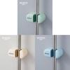 Plastic Bathroom Mop Hook Holder With Adhesive Strong Fixing For Kitchen And Toilet Storage