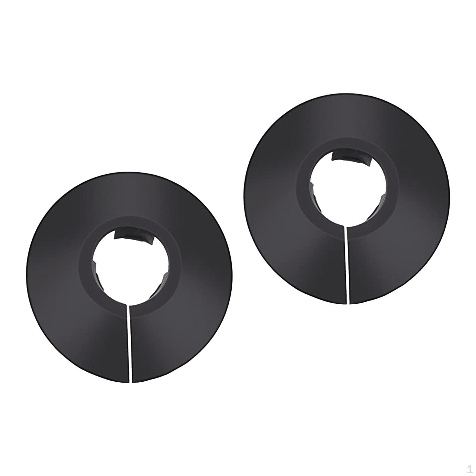 

2 шт. фланцевая крышка трубы радиатора линия слива воды для смесителей чёрный