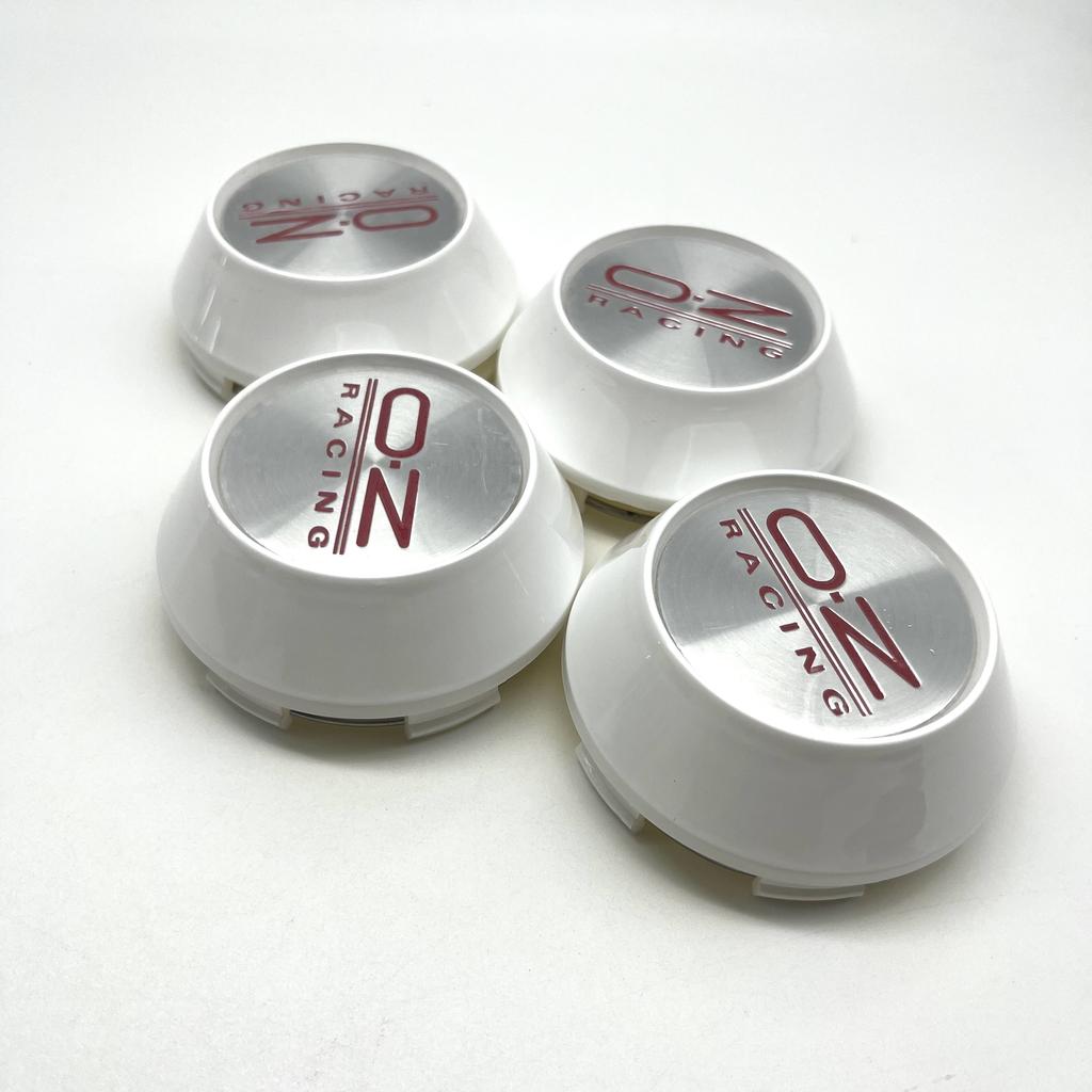 4pcs 68mm 69mm Car Wheel Center Hub Cap Car Rims Dust-proof Cover Hub Caps 45mm OZ Badge Emblem Sticker Auto Styling Accessories