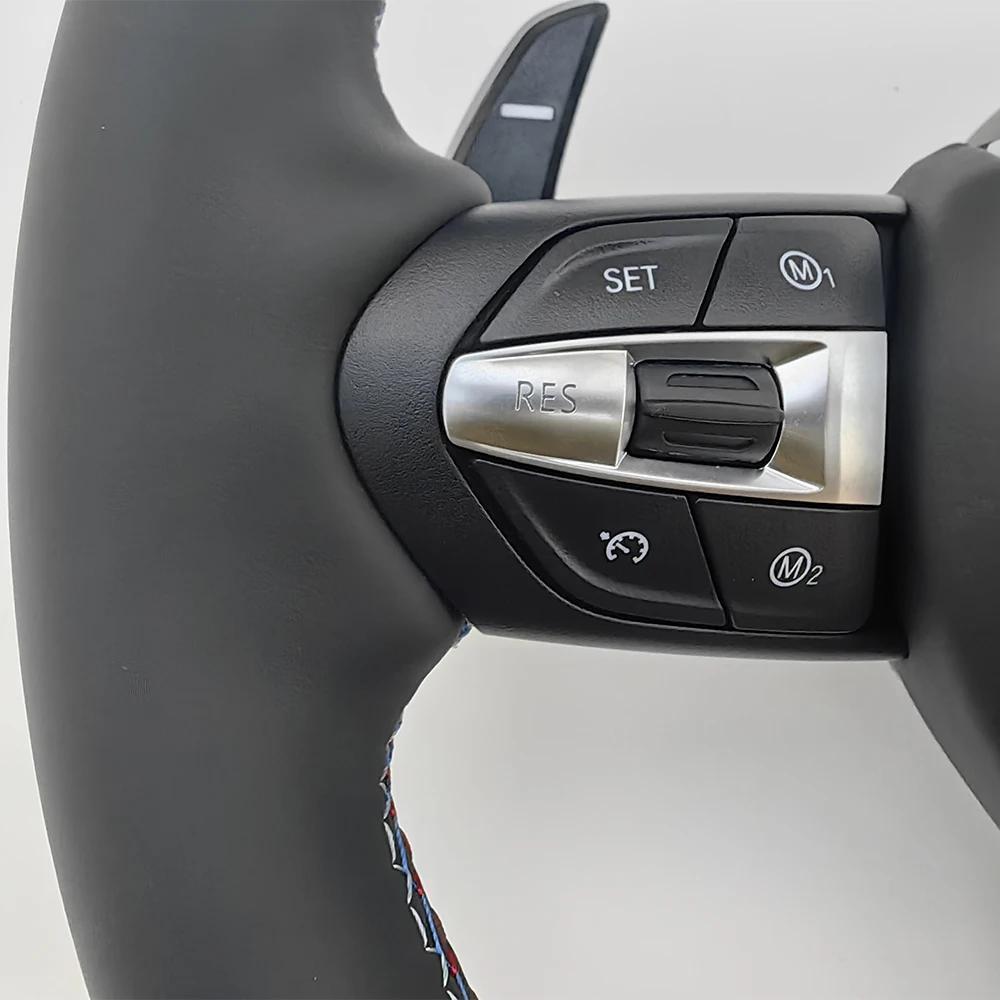 M Series Sport Steering Wheel for F01 F10 F11 F20 F21 F30 F31 F34 F32 F33 F36 F22 F23 F48 M3 M5, Premium Car Interior Accessory