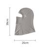 Fashion Quick Dry Balaclava Face Mask with Glasses Hole Ice Silk Full Face Mask Breathable Sun Protection Motorcycle Mask Summer
