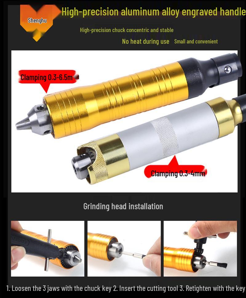 Shenghu 800W Hanging Grinder: High-Power Cutting & Engraving Machine for Jade, Wood, and Mold Carving.