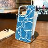 Water texture  Phone Case For iPhone17,16,15,14,13,12,11 Plus,Pro Max Soft Transparent Cover